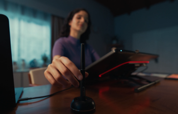 Huion Kamvas 22 Gen 3 ambient lighting