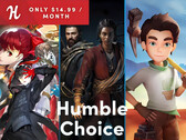 August Humble Choice bundle banner is shown (Image source: Humble Bundle with edits)
