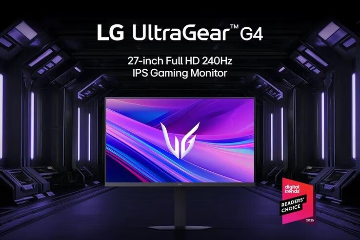 The LG Ultragear 27G440A-B 240Hz monitor. (Image source: LG)