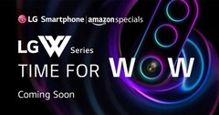 Part of LG's teaser campaign for the W series of phones. (Source: Amazon.in)