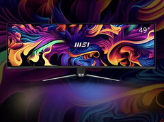 MSI has launched the MPG 491CQP QD-OLED first in China. (Image source: MSI)
