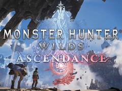 Official reveal visual for Monster Hunter Wilds: Ascendance, launching on PC and consoles in 2027.