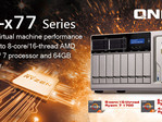 The QNAP TS-x77 features upto an 8-core 16-thread AMD Ryzen 7 CPU and 64 GB of RAM. (Source: QNAP)