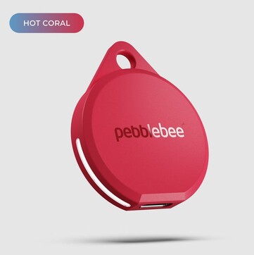 Pebblebee Clip 5 limited edition Hot Coral variant.