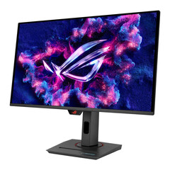 The ROG Strix XG27UCDMG is a much cheaper way to access Samsung Display's latest QD-OLED panel technology. (Image source: Asus)