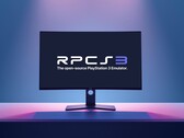 RPCS3 PS3 emulator shown on PC monitor (Image source: RPCS3 with edits)