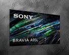 77-inch Sony Bravia A95L OLED TV front shown at angle (Image source: Sony)