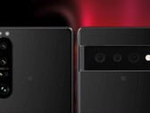 A new Sony Xperia flagship could come with a Google Pixel 6-like 50 MP sensor - but maybe in a different design. (Image source: Sony/FrontPageTech - edited)
