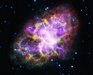 An image showing the Crab Nebula.