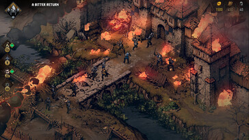 An image showing characters in Thronebreaker: The Witcher Tales