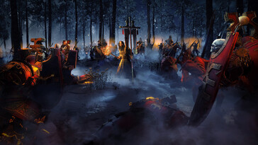 An image showing an army in Total War: Warhammer III.