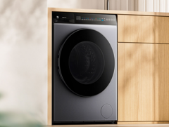 The Xiaomi Mijia Washing Machine Pro (pictured) has a Blue Oxygen cleaning feature. (Image source: Xiaomi)