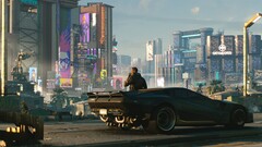 Cyberpunk 2077’s Night City, the setting for Paramount’s upcoming live-action film.