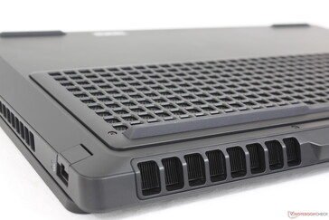 Plenty of ventilation grilles along the rear, sides, and bottom panel
