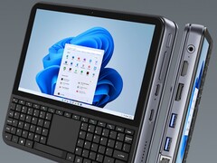 OmniOne Pocket PC: Compact mobile system with keyboard. (Image source: Craft Studio)