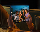 The Oppo Pad 5 surrounds its 12.1-inch display with relatively slim bezels.