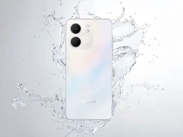 The water-resistant smartphone comes in white and with color gradients (Image source: Oppo)