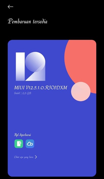MIUI 12.5 for the Indonesian Redmi Note 9.