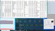 System information during a Prime95 stress test