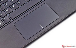 The Dell Latitude 3189 touchpad.