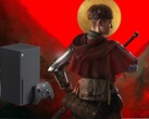 1348 Ex Voto banner with Xbox Series X console is shown (Image source: Dear Villagers, Xbox Gaming with edits)