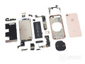 The pieces that make up the Apple iPhone 8. (Source: iFixit)