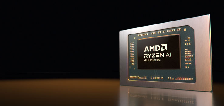 AMD Ryzen AI 400 Gorgon Point APU performance and efficiency analysis. (Image Source: AMD)