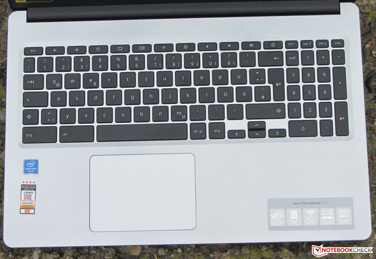 Chromebook 315 input devices