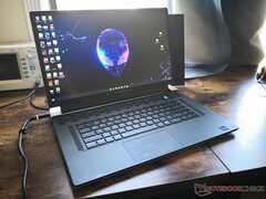 The Alienware x17 R2 features an 87 Wh battery.