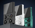 Anbernic has teased the RG35XX Pro in three colours so far. (Image source: Anbernic)