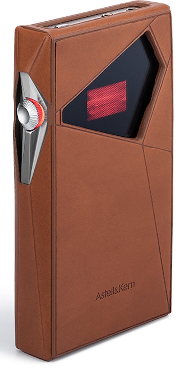 The A&ultima SP4000T DAP comes with a Badalassi Carlo case made of Minerva leather.