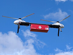 Avidrone cargo drone with solid-state battery. (Image source: Avidrone)