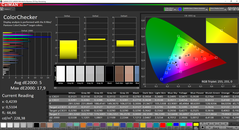 CalMAN - Color accuracy (calibrated)