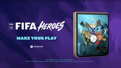 FIFA Heroes mixes current stars, legends like Maradona, and mythological characters in 5v5 arcade football.