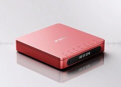 The FiiO DM13 Discman has a plain design with a segmented display. (Image source: FiiO)