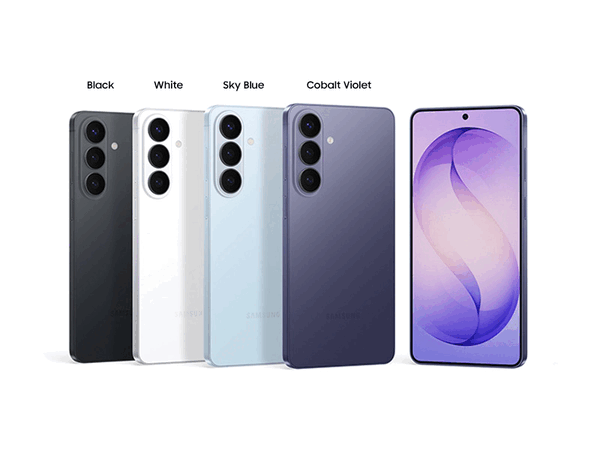 The Galaxy S26 is available in six colors, four of which are sold by all retailers.