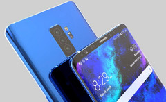 Samsung Galaxy S10 concept render with tri-camera setup on the back