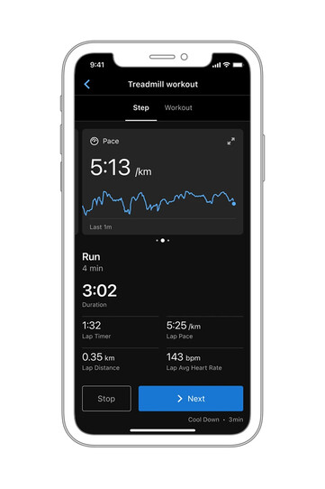 The Garmin Connect+ Live Activity feature. (Image source: Garmin)