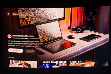 Outdoor projection screen (dusk) (Image source: Daniel Schmidt)