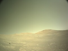 Image of the “Scotiafjellet” workspace as captured by the Mars Perseverance rover (Image source: NASA and JPL-Caltech)
