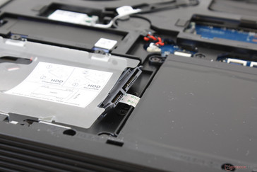 The loose and flappy 2.5-inch SATA connector is back