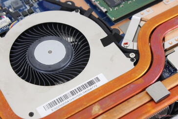 Large ~55 mm fan nearest the CPU...