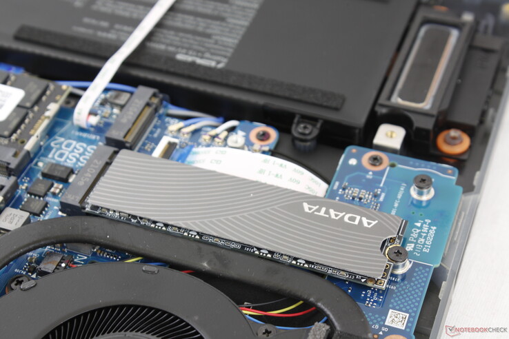 Two accessible M.2 2280 PCIe 3 x4 slots