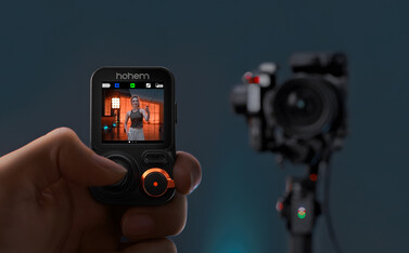 Detachable remote control with live view (Image source: Hohem)