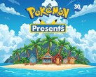 Pokémon Presents banner with island-theme