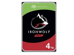 Amazon currently has a decent deal on the 4TB Seagate IronWolf hard drive for NAS servers (Image: Seagate)