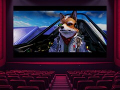 Fox McCloud from Star Fox Switch 2 game shown in movie theater