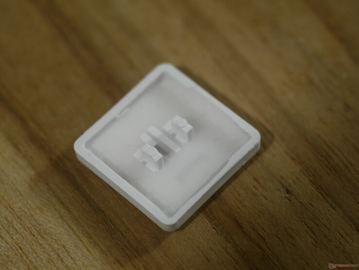 The bottom of the Choc V1 keycaps make a racket when they hit the switch top housings.