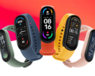 The Xiaomi Mi Smart Band 6 has a much larger display than its predecessor. (Image source: Xiaomi)