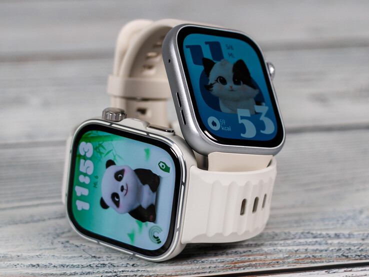 from left: Watch Fit 5 and Watch Fit 5 Pro